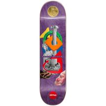 Дъска за скейт ALMOST Mullen Relics R7 Mullen/Purple 8.25