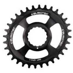 Плоча Race BURGTEC Oval Cinch Thick Thin 32T (черен)