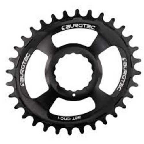 Плоча Race BURGTEC Oval Cinch Thick Thin 32T (черен)