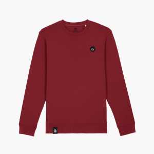 Блуза Peaty's Pub Wear Crew Jumper – Crown / Бордо