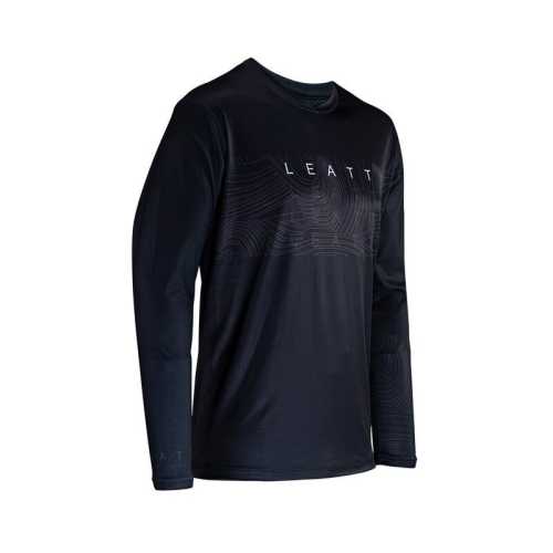 Тениска LEATT MTB Gravity 3.0 – M, черна