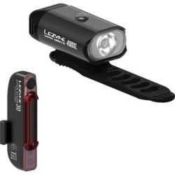 Комплект светлини Lezyne Mini Drive 400XL / Stick Drive – черни