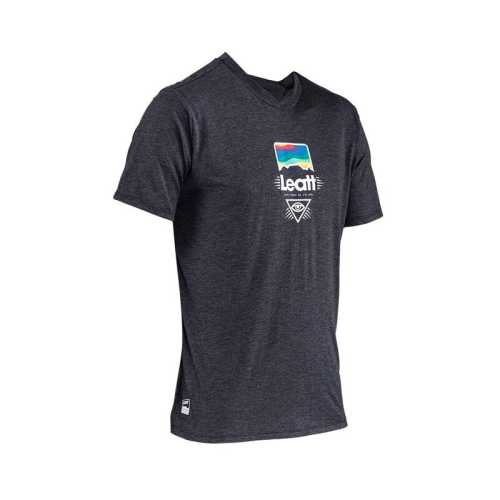 Тениска LEATT MTB Gravity 1.0 – M, черна
