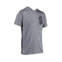 Тениска LEATT MTB Gravity 1.0 – M, светлосива