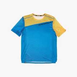 Тениска Race Face Indy – къс ръкав, цвят Dijon, размер S