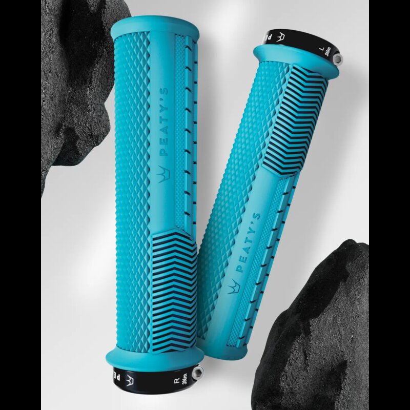 Грипове Peaty's Monarch - Knurl - Тънък - Тюркоаз