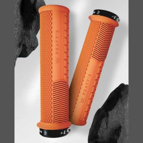 Грипове Peaty's Monarch - Knurl - Тънък - Мандарина