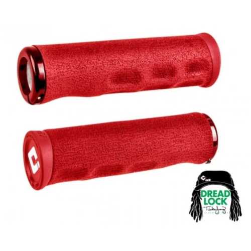 Грипове ODI F-1 SERIES DREAD LOCK V2.1 LOCK-ON (червени)