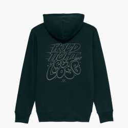 Худи с цип Peaty's Ride Wear Zip – Hold Tight Get Loose, черен, размер S