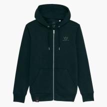 Худи с цип Peaty's Ride Wear Zip – Hold Tight Get Loose, черен, размер L