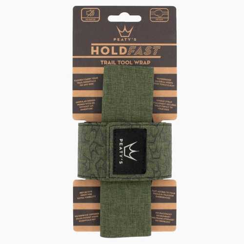 Инструментален комплект Peaty's HoldFast Trail Tool Wrap Moss Green