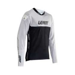 Тениска LEATT MTB Gravity 4.0 – M, бяла