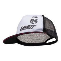 Шапка LEATT Trucker – S-XL, черно/бяло