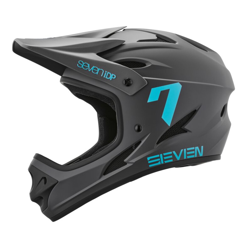 Каска 7 PROTECTION 7iDP MTB PROTECTION M1 Matова тъмносива XL