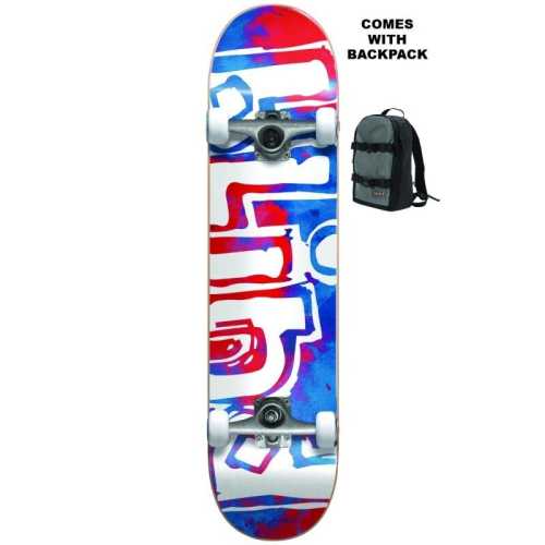 Скейтборд BLIND OG Water Color Youth FP с раница (червен/син)
