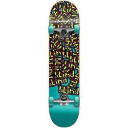 Скейтборд BLIND Letter Drop Youth FP Soft Top (тюркоазен)