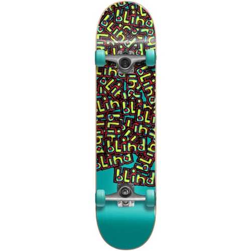 Скейтборд BLIND Letter Drop Youth FP Soft Top (тюркоазен)