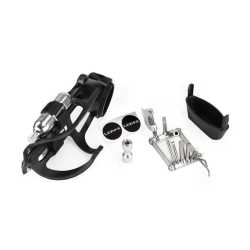 Кутия за съхранение Lezyne Tubeless Flowstorage Loaded – черна