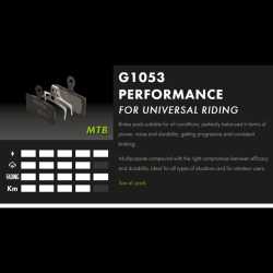 Спирачни накладки GALFER BIKE FD451G1053 PERFORMANCE