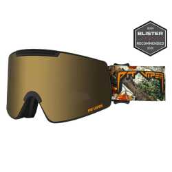 Маска за ски и сноуборд Pit Viper The Actualbush Proform Gold Lens