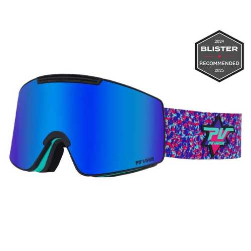Маска за ски и сноуборд PIT VIPER Proform The Fun Rug Blue/Purple Lens