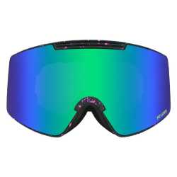 Маска за ски и сноуборд Pit Viper Proform The Low Tai'd (сини/зелени лещи)