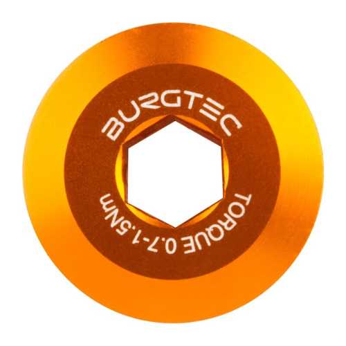 Болт за курбел BURGTEC Shimano Hollowtech II – Iron Bro Orange