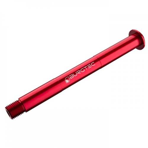 Предна проходна ос BURGTEC Fox 15x110mm Boost – Race Red (преди 2021)