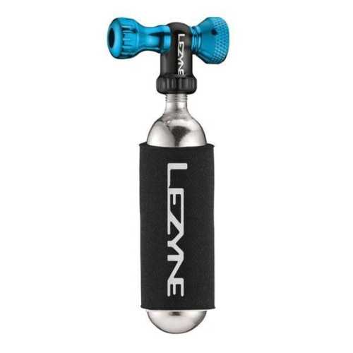 Помпа Lezyne Control Drive CO2 Blue Gloss (включва 1 x 16g картридж)