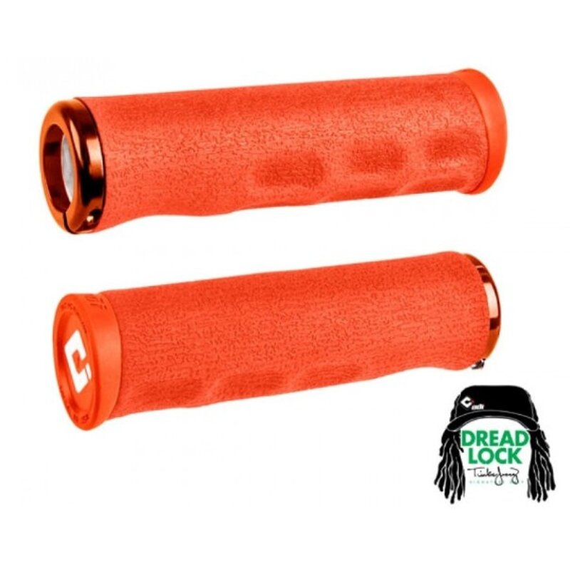 Грипове ODI F-1 Series Dread Lock V2.1 Lock-On – оранжеви
