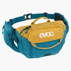 Раница EVOC Hip Pack 3L + 1.5L хидратиращ балон – Loam / Ocean