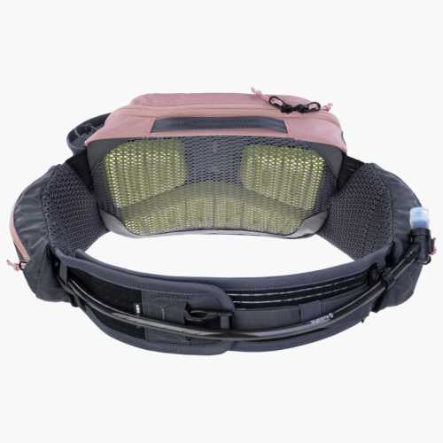 Раница EVOC Hip Pack Pro 3L + 1.5L хидратиращ балон – Dusty Pink / Carbon