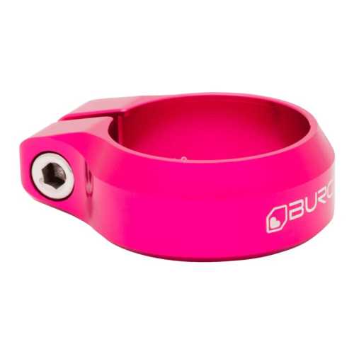 Скоба за Седалка BURGTEC - 34.9mm Диаметър - Toxic Barbie Pink