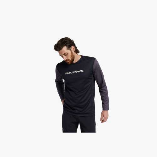 Блуза Race Face Indy – дълъг ръкав, Charcoal, размер M