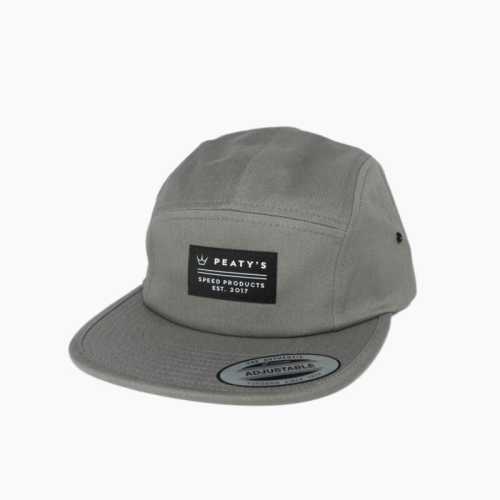 Шапка Peaty's Pub Wear 5 Panel – Speed Products, сива