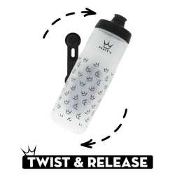 Бутилка за вода Peaty's x Fidlock Lockin 600ml (прозрачно)