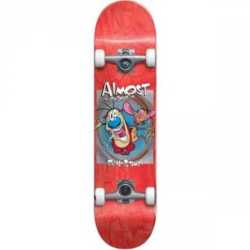 Комpletely скейтборд ALMOST REN & STIMPY BOXED PREMIUM COMPLETE (червен)