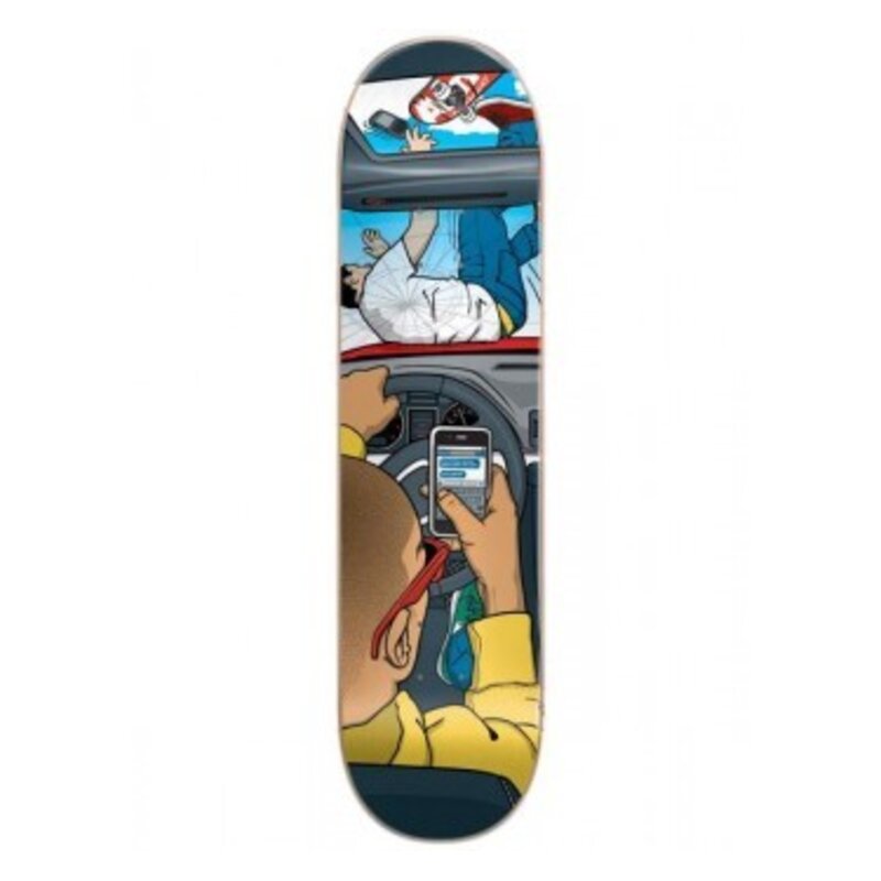 Скейтборд ALMOST Youness Text Death R7