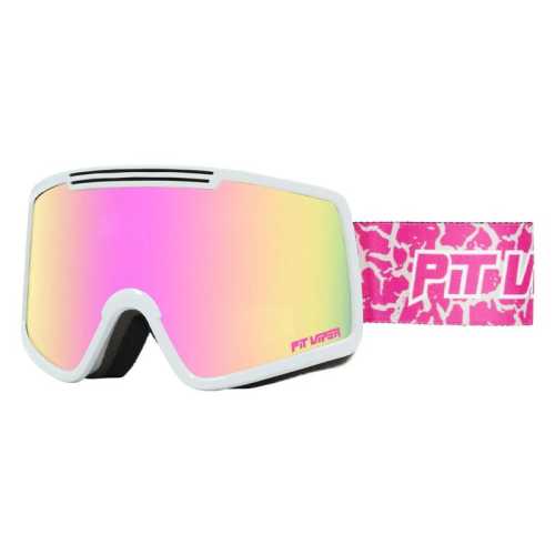 Ски очила Pit Viper The Greybird French Fry – розова леща, голям размер