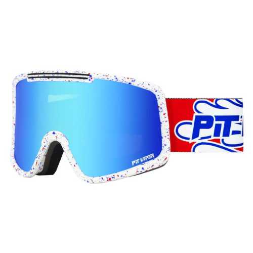 Ски очила Pit Viper The Merika French Fry – синя леща, голям размер