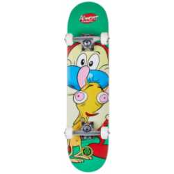 Скейтборд ALMOST Ren & Stimpy On My Back Resin Soft Wheel Green 7