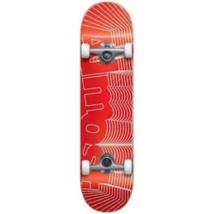 Скейтборд ALMOST Unknown Pleasures FP (червен)