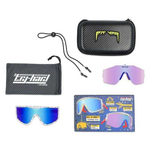 Слънчеви очила PIT VIPER The Merika Try-Hard (сини лещи)