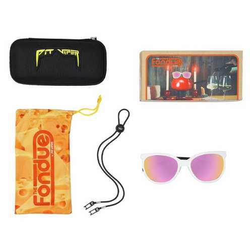 Слънчеви очила PIT VIPER Fondue Miami Nights (розови лещи)