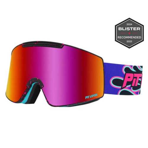 Маска за ски и сноуборд PIT VIPER Proform The Ignition Pink/Purple Lens