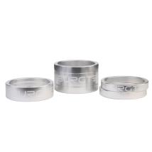 Спейкери BURGTEC Stem Spacers Rhodium Silver