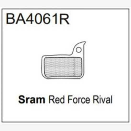 Спирачни накладки BRAKE AUTHORITY BA4061R - SRAM (пътни)