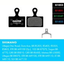Спирачни накладки GALFER BIKE FD496G1455 ROAD (SHIMANO съвместими)