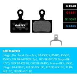 Спирачни накладки GALFER BIKE FD496G1455 ROAD (SHIMANO съвместими)