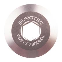 Болт за курбел BURGTEC Shimano Hollowtech II – Rhodium Silver
